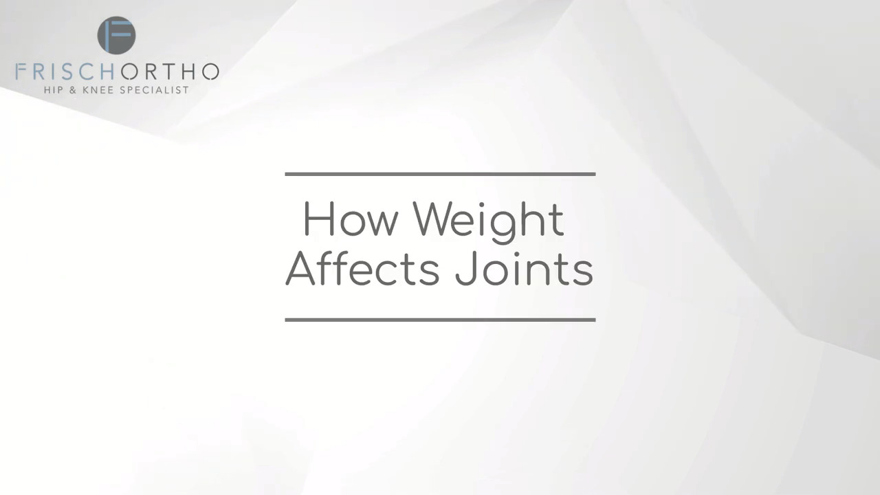 How Weight Affects Joints